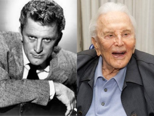 Encabezando la lista se encuentra Kirk Douglas, el ganador del Oscar tiene 102 años de edad. Entre sus trabajos como actor destacan interpretaciones en filmes como la del pintor Vincent van Gogh, El loco del pelo rojo y como el protagonista de Espartaco, película de Stanley Kubrick.