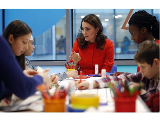 Kate Middleton visita Mittal Children’s Medical Center