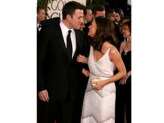 Una de las entonces parejas más celebres de Hollywood, Ben Affleck y Jennifer Garner en 2007