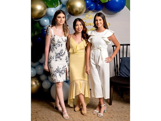 Mariam Padilla, Angie Lam y Karen Salgado