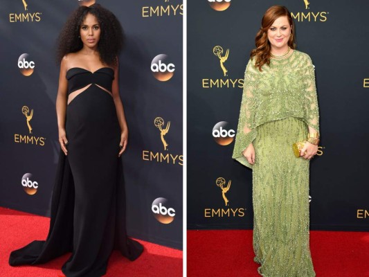 Kerry Washington / Amy Poehler en Pamella Roland Kerry Washington / Amy Poehler en Pamella Roland