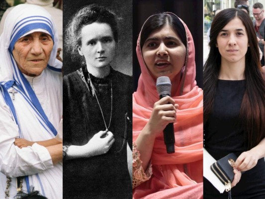 Mujeres que han ganado el Premio Nobel