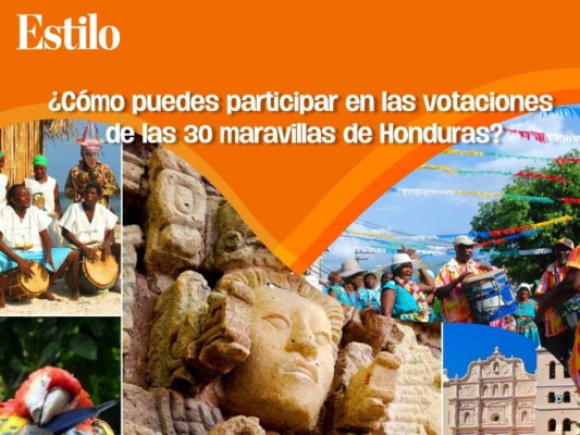 ¿Cómo puedes participar en las votaciones de las 30 maravillas de Honduras?