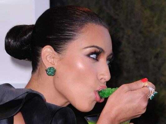 Esto es lo que Kim Kardashian come para perder el peso del embarazo