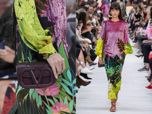 Valentino presentó su colección Spring 2020 en Paris Fashion Week