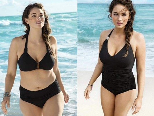 Famosas plus size que conquistan el mundo en bañador