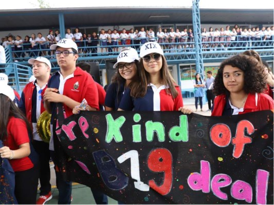 David Oyuela, Natalia Castiñeiras, Isabella Rivas y Carmen Moncada