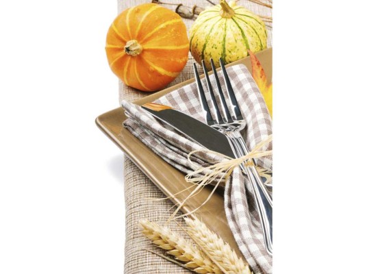 Buenas ideas para decorar la mesa en el Día de Acción de Gracias