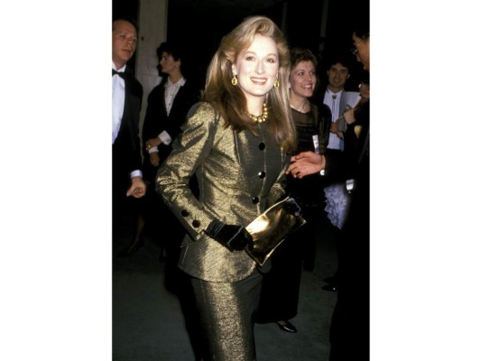 Meryl Streep en la entrega de 1989, cuando estuvo nominada por su papel en She-Devil