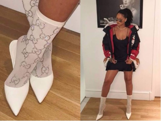 Rihanna y sus calcetas de más de un millón de dolares