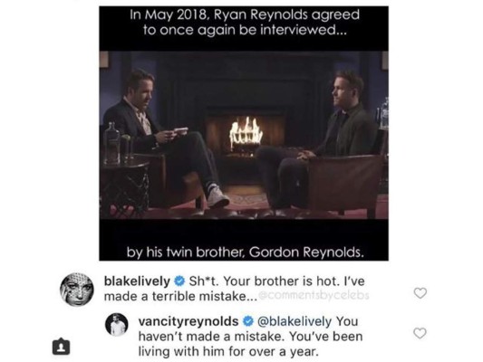 Blake Lively “trollea” de nuevo a Ryan Reynolds