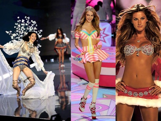 Un recorrido de los momentos más icónicos de Victoria's Secret Fashion Show en toda su trayectoria. Entre ellos encontrarás ex parejas, caídas, cierres y las modelos más top.