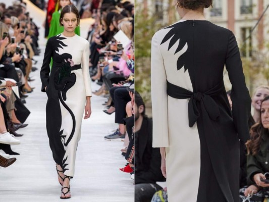 Valentino presentó su colección Spring 2020 en Paris Fashion Week