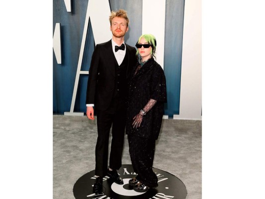 La cantante Billie Eilish y su hermano Finneas O'Connell