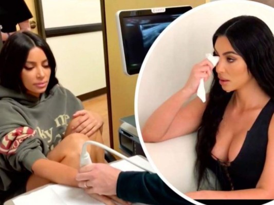 Kim Kardashian rompe en llanto al salir positiva para Lupus