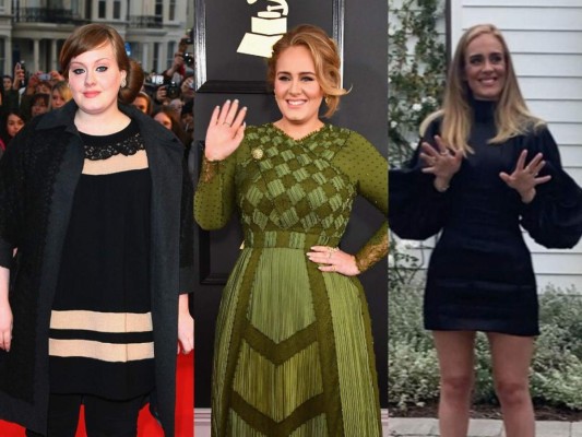 La increíble transformación de Adele a través de los años   