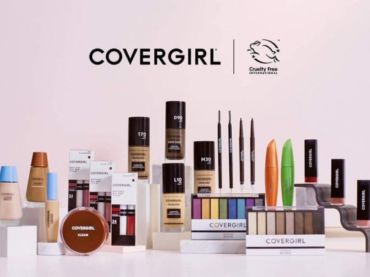 CoverGirl le dice adiós a las pruebas cosméticas en animales