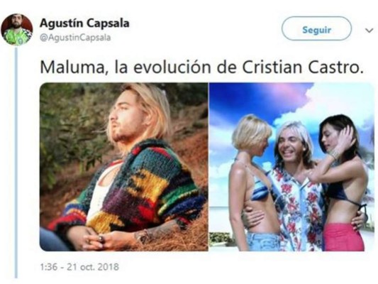 El nuevo look de Maluma que desató críticas