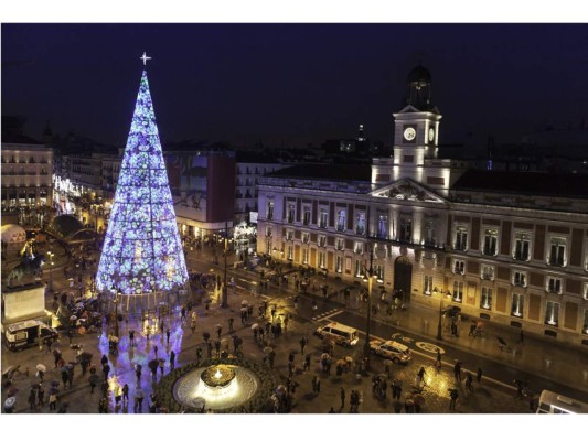 Navidad en Madrid, España