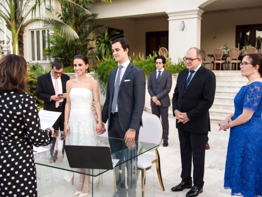 La boda civil de Alicia María Rodríguez y Rodrigo Gabriel Kattan