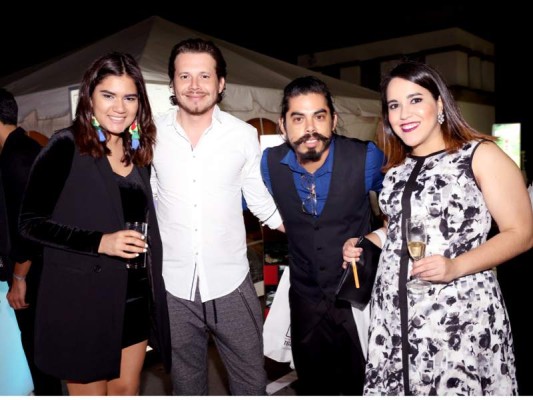 Fabiana Herrera, Rogelio Otega, Yambe El Bohemio y Ana Lucía Lanza Fabiana Herrera, Rogelio Otega, Yambe El Bohemio y Ana Lucía Lanza