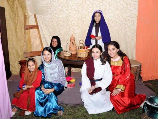 La comunidad Franciscana celebra la Navidad