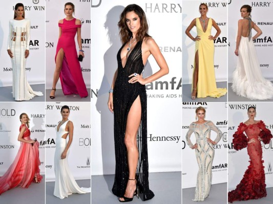 Constelación de modelos, actrices y realeza en la gala benéfica amfAR Cannes 2016. Estos fueron los looks de la noche...