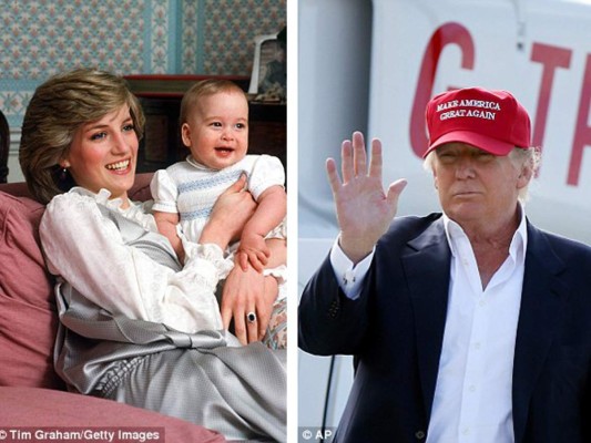 ¿Acosó Donald Trump a la princesa Diana?