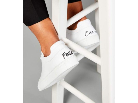 M.Gemi hizo una colaboración con la fundación F**k Cancer. ¿Te gustan estos zapatos? Te gustará más saber que el 15% de su venta va para ducha organización.