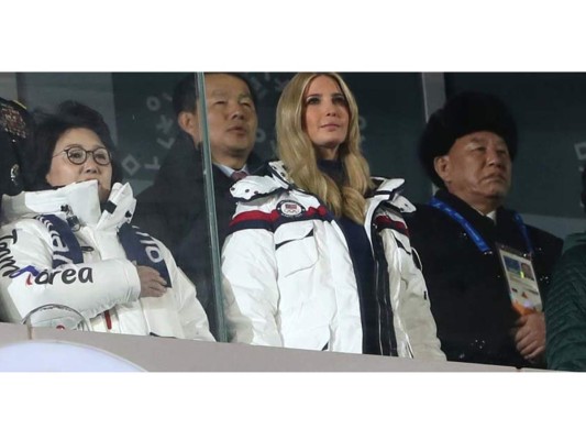 Ivanka Trump presente en la clausura de los Juegos Olímpicos de Invierno en Corea del Sur