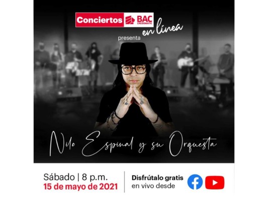 Conciertos BAC Credomatic en Línea presenta: Nilo Espinal y su Orquesta