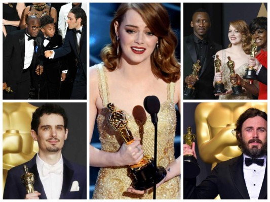 Los ganadores de los premios Oscar 2017