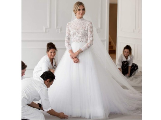 Stefano Gabbana se burla del vestido de novia de Chiara Ferragni