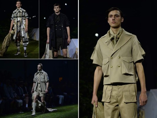 Moncler también apostó por esta tendencia, con una decoración que imitaba los pinos alpinos, siguiendo una propuesta ya exhibida en París en marzo. Moncler también apostó por esta tendencia, con una decoración que imitaba los pinos alpinos, siguiendo una propuesta ya exhibida en París en marzo.