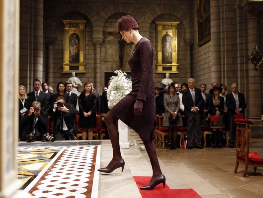 La princesa Charlene de Mónaco asiste a la misa de acción de gracias organizada en el marco de las celebraciones por el Día Nacional de Mónaco en Montecarlo (Mónaco). La princesa Charlene de Mónaco asiste a la misa de acción de gracias organizada en el marco de las celebraciones por el Día Nacional de Mónaco en Montecarlo (Mónaco).
