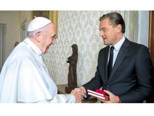 El encuentro entre el Papa Francisco y Leonardo DiCaprio