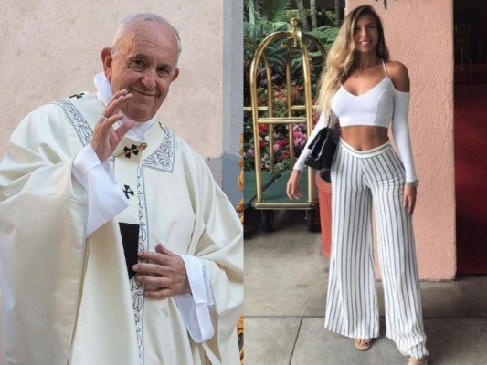 ¿Quién es la modelo que recibió un 'like' del Papa Francisco?