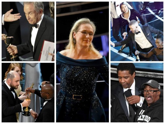 El resumen de los momentos inolvidables de los Oscars