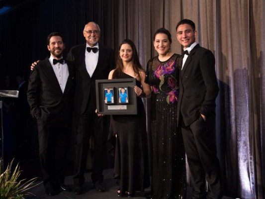 Diego de Sola, Mariano Montero Zubillaga, Eva Fernández, Celina de Sola y Juan Diego Zamora