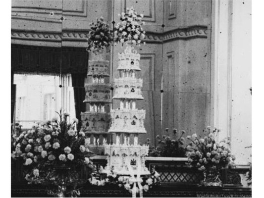 Los pasteles de las bodas reales