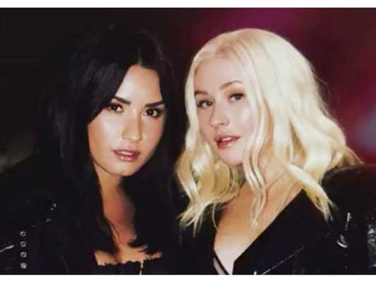 Se estrena FINE IN LINE el dueto entre Christina Aguilera y Demi Lovato