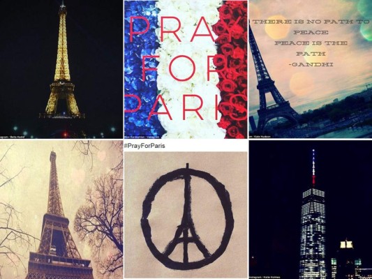 Así se solidarizan las celebridades tras ataques en París