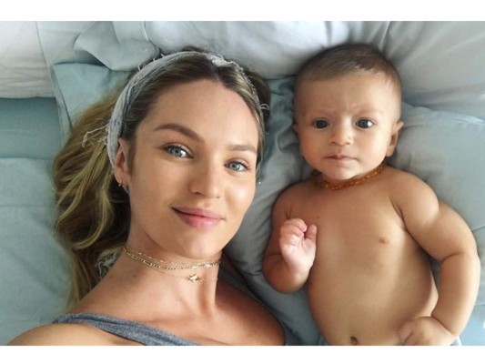 Candice Swanepoel da a luz a su segundo hijo
