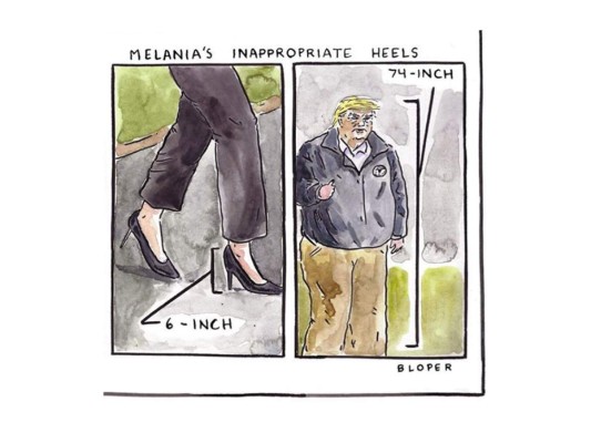 Los mejores memes de los stilettos de Melania Trump