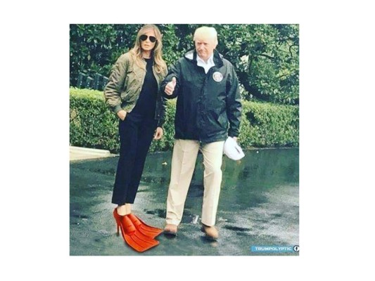 Los mejores memes de los stilettos de Melania Trump