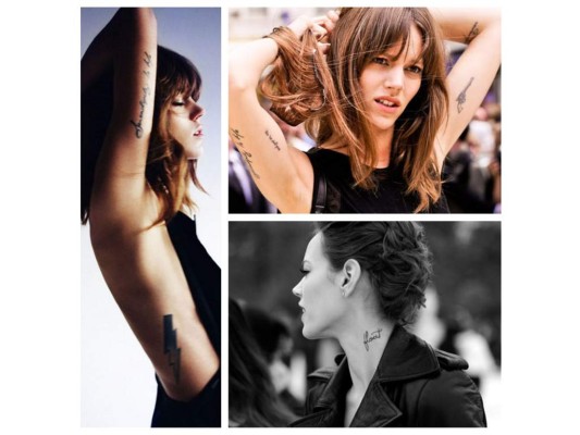 Freja BehaLa modelo rockera danesa tiene al menos 10 tatuajes, incluyendo leyendas, símbolos y hasta un revolver en su brazo.