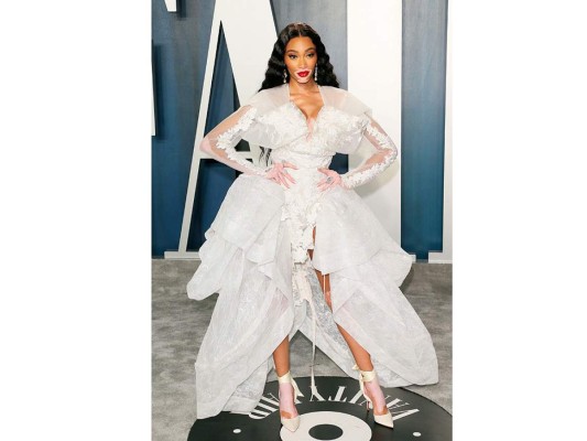 La modelo canadiense Winnie Harlow