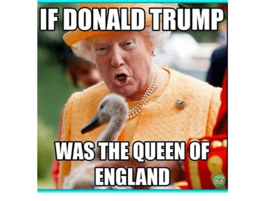 Memes de Donald Trump en Inglaterra