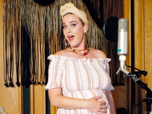 ¡Katy Perry muestra la habitación ya lista para su bebé!