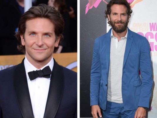 Este mes los hombres renuncian a rasurarse la barba. Por ello a continuación te mostramos un top de las celebrities con y/o sin barba. Comenzamos con Bradley Cooper ¿Qué opinas?